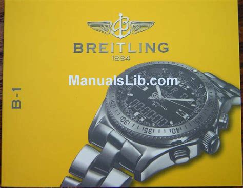 vendo breitling b1|breitling b1 manual pdf.